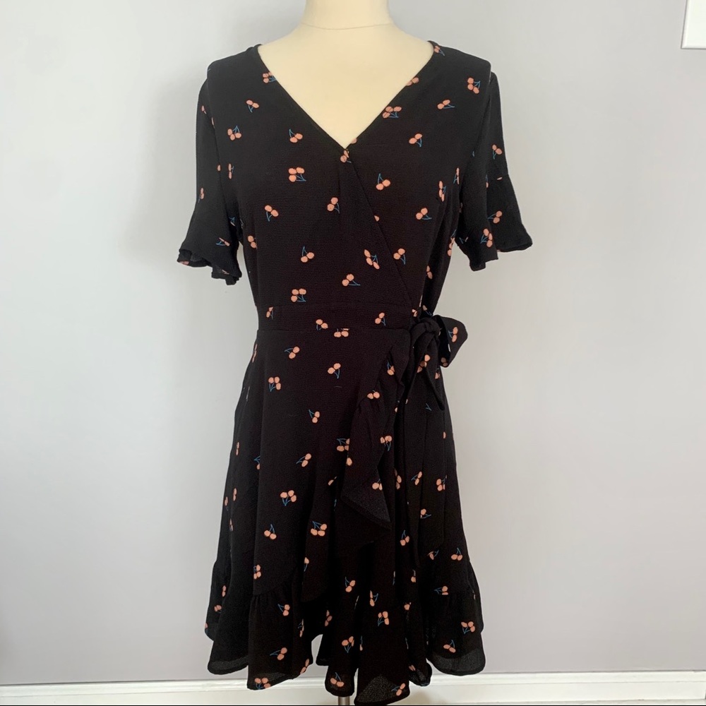 Casual black dress